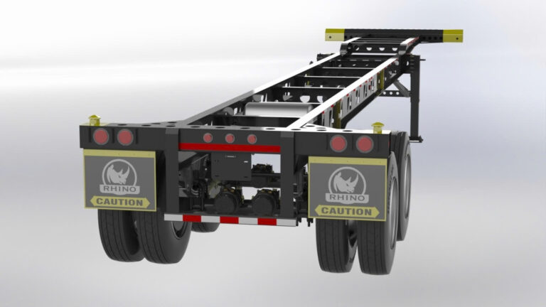 40FT 2 axle light weight