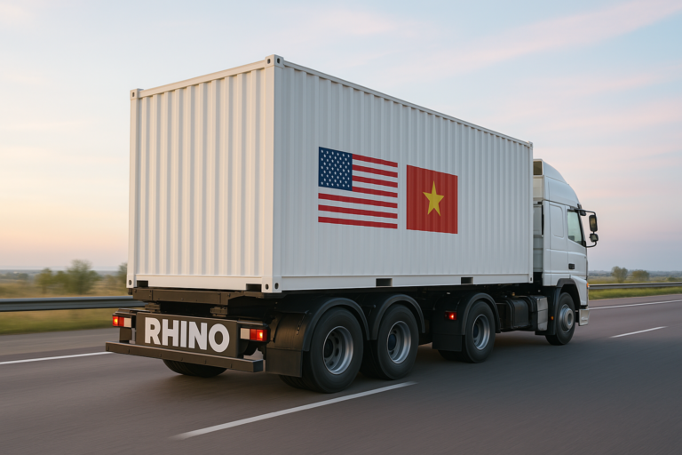 Rhino chassis-DOT semi trailer supplier